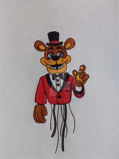 Talkshow Freddy [A Bite At Freddy's] by ArtisticArtAndStuffs on DeviantArt