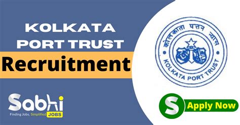 Kolkata Port Trust Recruitment 2024|Job Vacancy Apply Online