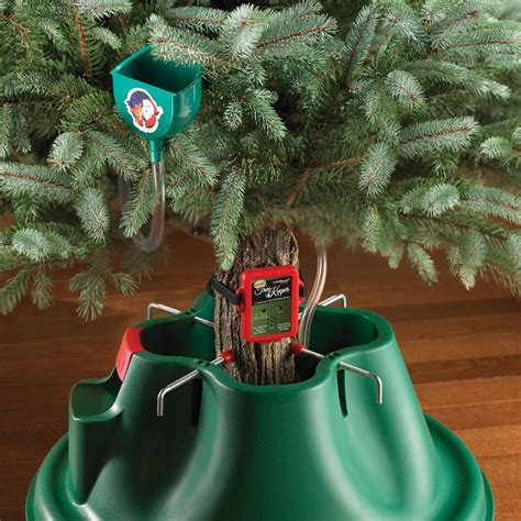 The Musical Christmas Tree Watering Reminder - Hammacher Schlemmer ...