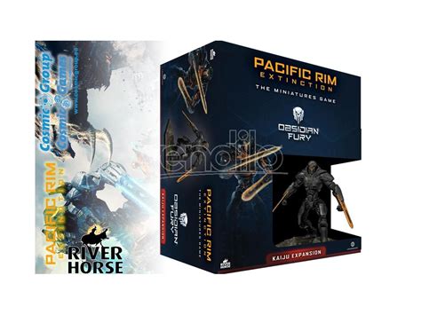 PACIFIC RIM E. OBSIDIAN FURY KAIJU FIGURINE RIVER HORSE - Vendiloshop