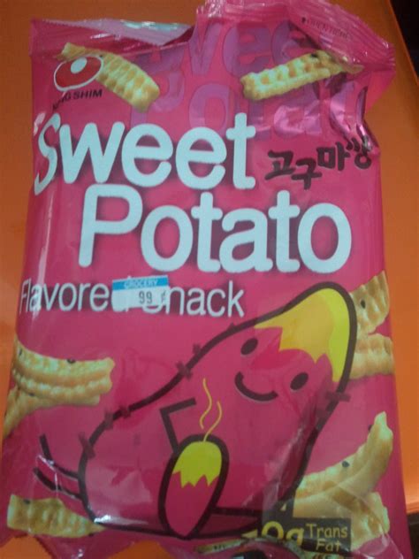 Omma Moments: Nong Shim Korean Sweet Potato Snack