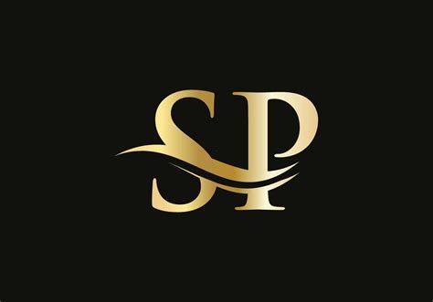 Elegant and stylish SP logo design for your company. SP letter logo. SP ...