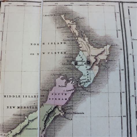 Old Map of Australian Colonies circa 1854 – SS Great Britain Shop