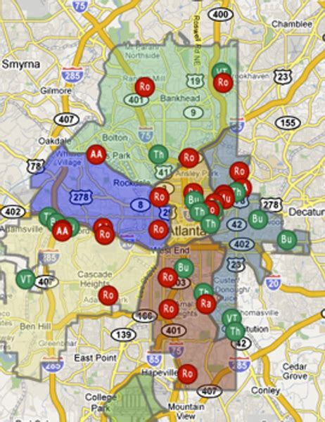 Atlanta Crime Tracker - Thrillist