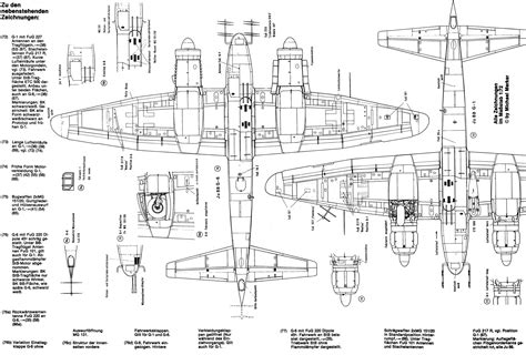 Asisbiz Artwork technical drawing Junkers Ju 88 cutaway 0B