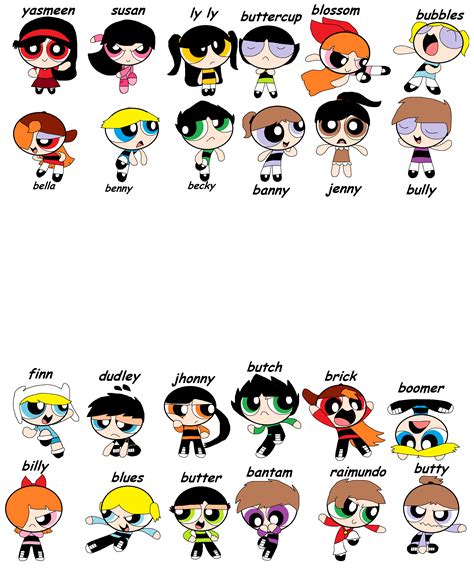 Powerpuff Girls,rowdyruff Boys And News by YasminArtz on DeviantArt