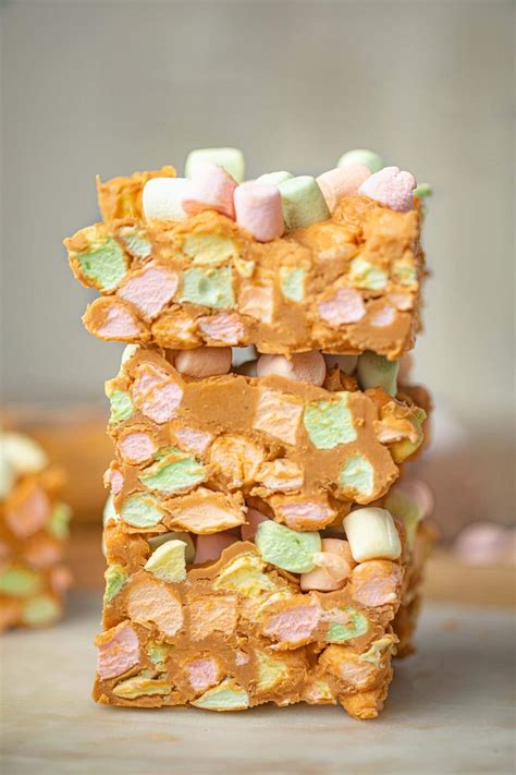 Peanut Butter Confetti Squares - Dinner, then Dessert