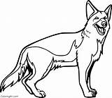 German Shepherd Coloring Pages 9 Free Printables  ColoringAll sketch template