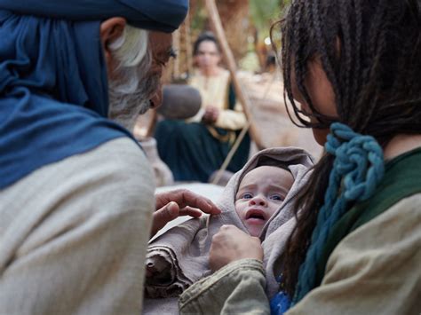 FreeBibleimages :: The birth of Ishmael :: Abram has a son by Hagar ...