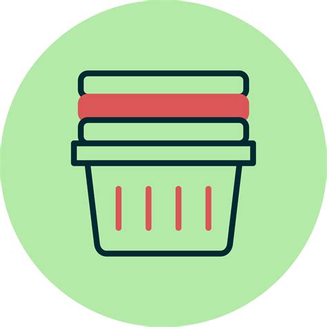 Laundry Basket Vector Icon 20733659 Vector Art at Vecteezy