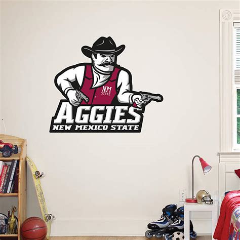 New Mexico State Aggies Logo Wall Decal | Shop Fathead® for New Mexico ...