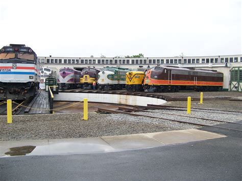 Streamliners at the North Carolina Transportation Museum in Spencer NC ...