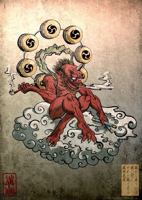 God Japanese Raijin | Japan Kawai