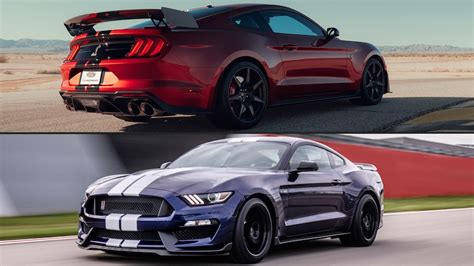 2020 Ford Shelby Mustang GT500 vs. GT350: How They're Different