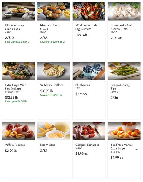 The Fresh Market Weekly Specials Sep 11 – Sep 17, 2019