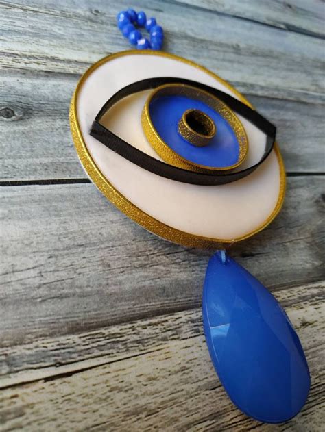 Modern Greek Evil Eye Wall Decor Minimal Crying Eye New Home - Etsy