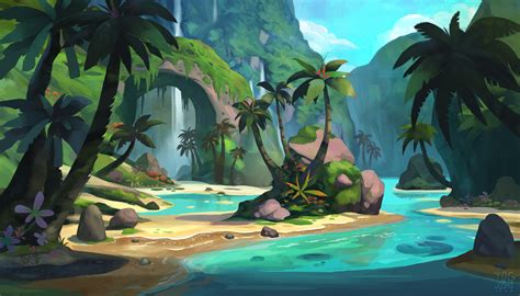 ArtStation - Tropical Environment