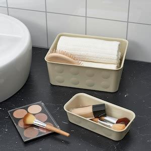 NOJIG Organizer, plastic/beige, 10x20x5 cm (4x7 ¾x2") - IKEA CA