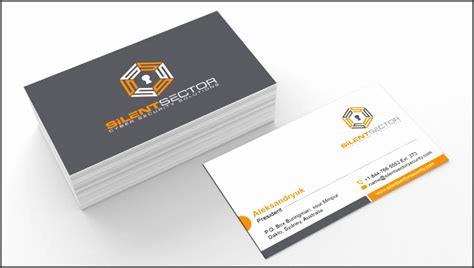 9 Business Card Template Powerpoint - SampleTemplatess - SampleTemplatess