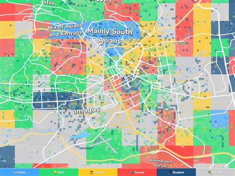 Nairobi Neighborhood Map