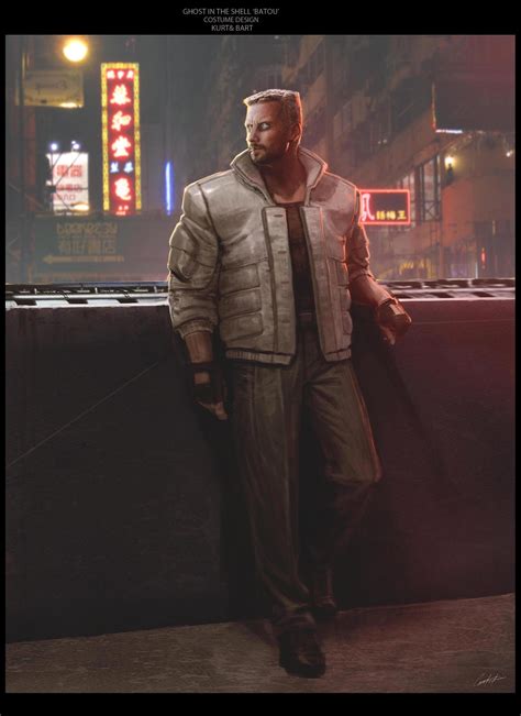 ArtStation - Ghost in the Shell 'Batou"