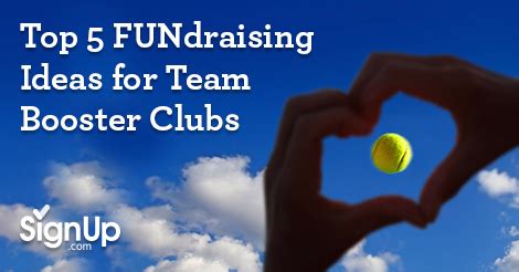 Top 5 Fundraising Ideas for Teams and Booster Clubs | SignUp.com