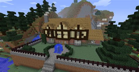 Minecraft Tudor Mansion by NiegelvonWolf on DeviantArt