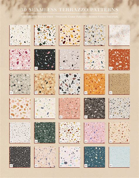 terrazzo flooring #flooring 30 Terrazzo Patterns Bonus , #AFFILIATE, #packaging#create# ...