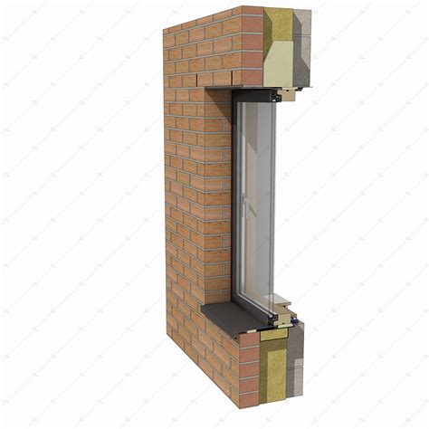 DL157 - Window Section with Full Brick Reveal Wide Cavity