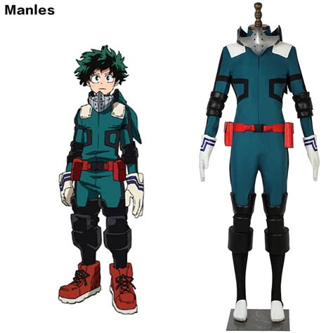 My Hero Academia Cosplay Uniform Midoriya Izuku Costume Herocostume Suit Carnival Adult Men ...