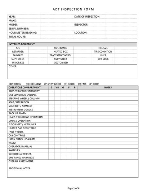 Truck Maintenance Checklist - Fill Online, Printable, Fillable, Blank ...