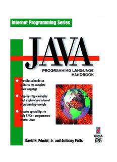 Java Programming Language Handbook | Junky Books