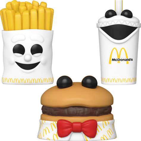 McDonald’s - Meal Squad Pop! Vinyl Figure Bundle (Set of 3) by Funko | Popcultcha