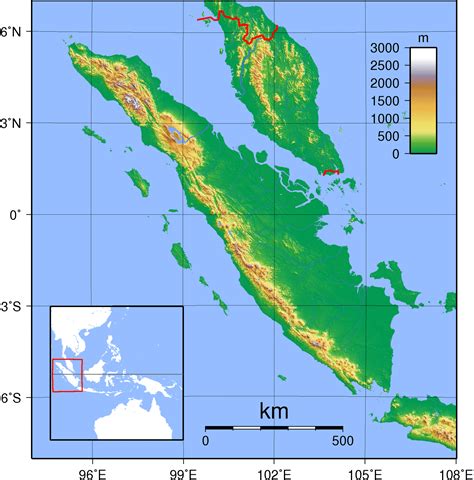 Peta Pulau Sumatra Beserta Keanekaragaman Flora Dan Faunanya