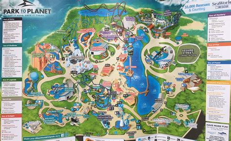 Seaworld Orlando Park Map Printable | Adams Printable Map