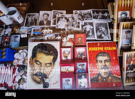 Gori, Georgia - September 2022: Stalin memorabilia or souvenir at ...