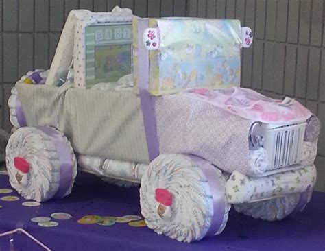 Jeep Diaper Cake Tutorial: A 3D Adventure For Baby's Arrival