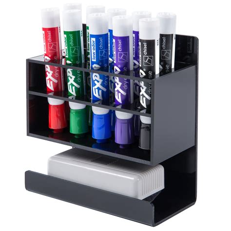 Whiteboard Eraser - Whiteboard Eraser ideas #WhiteboardEraser #Eraser 2-Tier Black Acrylic 10-S ...