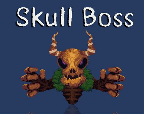The Big boss #1 - Skull Boss - Platform/metroidvania by PixelBoy