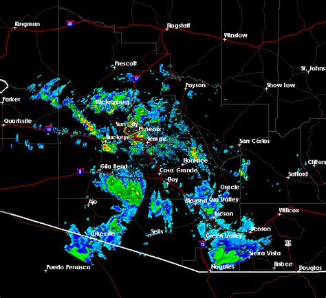 Interactive Hail Maps - Hail Map for Sun City, AZ