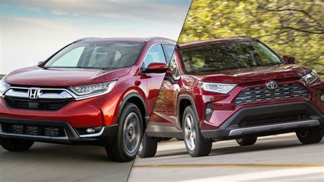 2019 Toyota RAV4 vs 2019 Honda CR-V Quick Comparison - Motor Illustrated