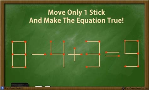 Solve these 5 difficult Matchstick Puzzles Riddles (with answer ...