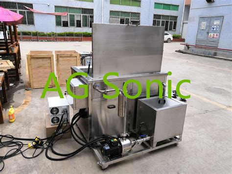 Automated Operation Industrial Ultrasonic Cleaning Equipment Stainless ...