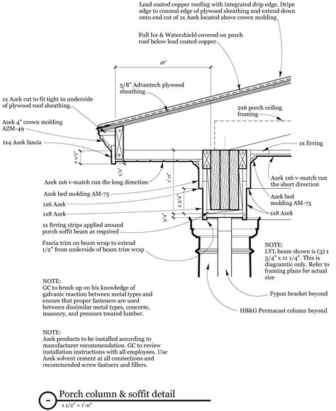 Construction Details: Porch Construction Details