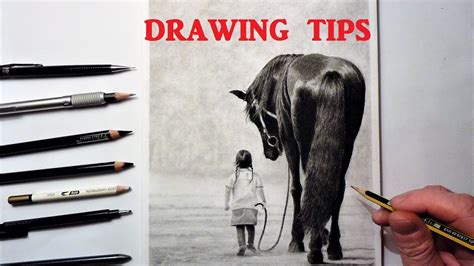 Drawing Tips and Techniques, How to Draw, Graphite, Charcoal and Carbon Pencils - YouTube
