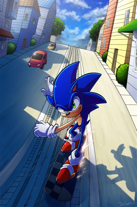 Escape From The City by Kelskora | Sonic, Sonic the hedgehog, Sonic adventure