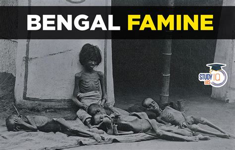 Bengal Famine 1943 & Bengal Famine 1770, Causes, Results