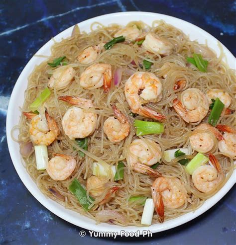 Easy Shrimp Pancit Bihon Recipe » Yummy Food Ph