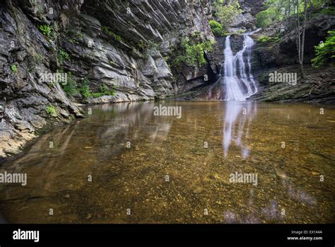 Hanging Rock State Park Lower Cascades Waterfalls. Danbury, North ...