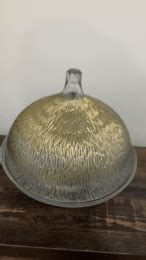 Review of #CLASSIC TOUCH INC Glass Cake Stand With Dome With Gold ...